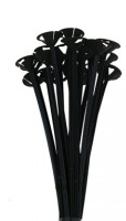 13" One Piece Cup and Stick-Black