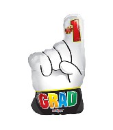 20" #1 Grad Hand Balloon