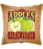 18" Farm Fresh Green Apple Fruit Balloon