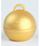 35 Gram Bubble Balloon Weights Gold