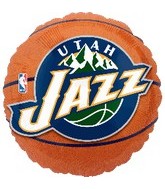 18" NBA Utah Jazz Basketball Balloon