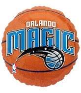 18" NBA Orlando Magic Basketball Balloon