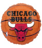18" NBA Chicago Bulls Basketball Balloon