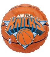 18" NBA New York Knicks Basketball Balloon
