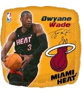 18" NBA Dwyane Wade Basketball Balloon