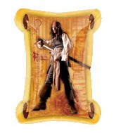 34" Pirates of the Caribbean Jack