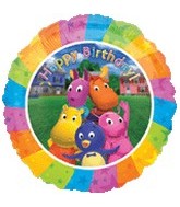 18" The Backyardigans Birthday Balloon
