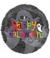 31" Happy Halloween Ghost