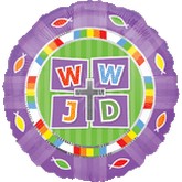 18" WWJD (What Would Jesus Do) Balloon