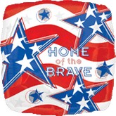 18" Home of the Brave Balloon