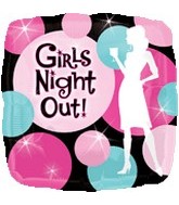 18" Girls Night Out Party Balloon