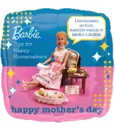 18" Barbie Mother's Day Balloon