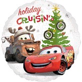 18'' Cars Happy Holidays