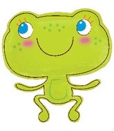 24" Jumbo Cute Froggy Foil Balloon