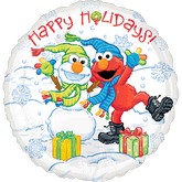 18'' Elmo Happy Holidays