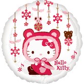 18'' Hello Kitty Happy Holidays