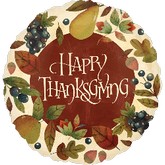 18" Fruitiful Thanksgiving Balloon