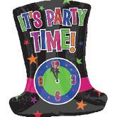 Jumbo Happy New Years Top Hat Balloon