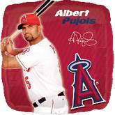 18" MLB Baseball L.A. Angels of Anaheim Albert Pujols Balloon