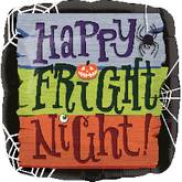 18" Happy Frights Night Halloween Balloon